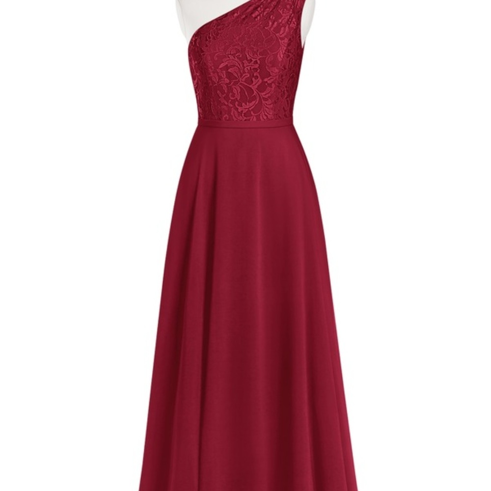 Azazie Simone Formal Bridesmaid Dress - Burgundy